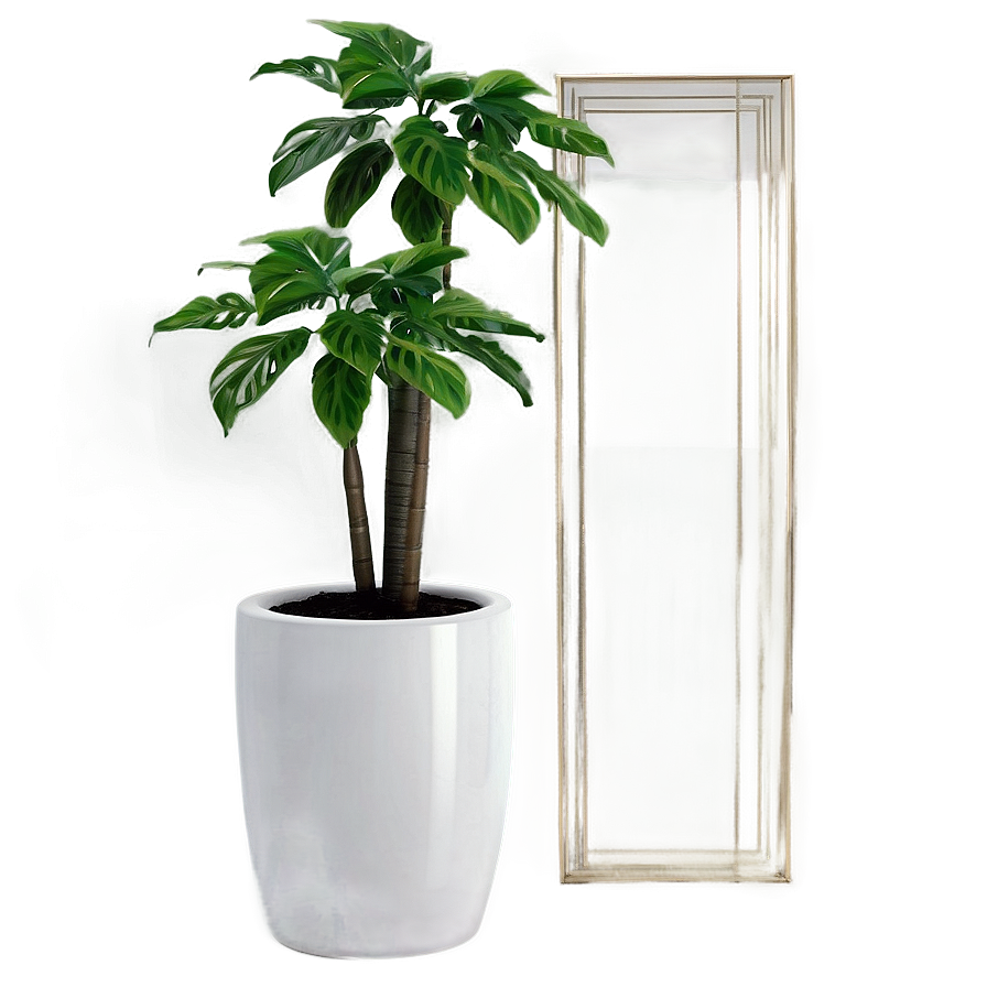 Tall Plant Corner Decor Png 65