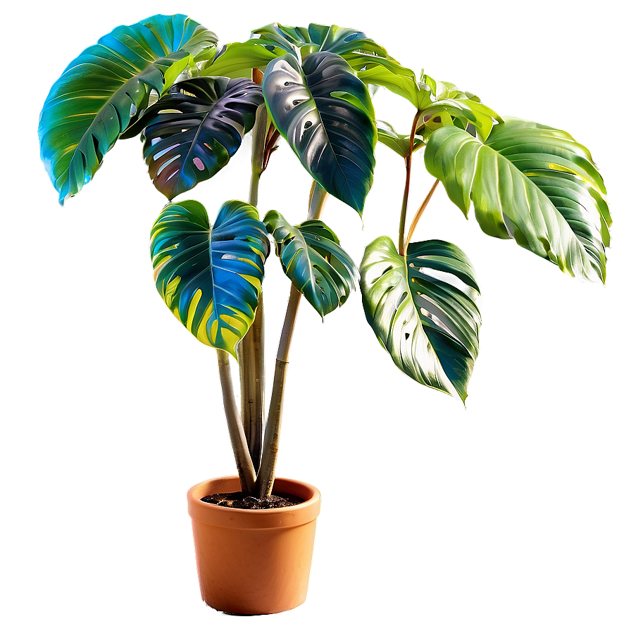 Tall Plant In Pot Png 11