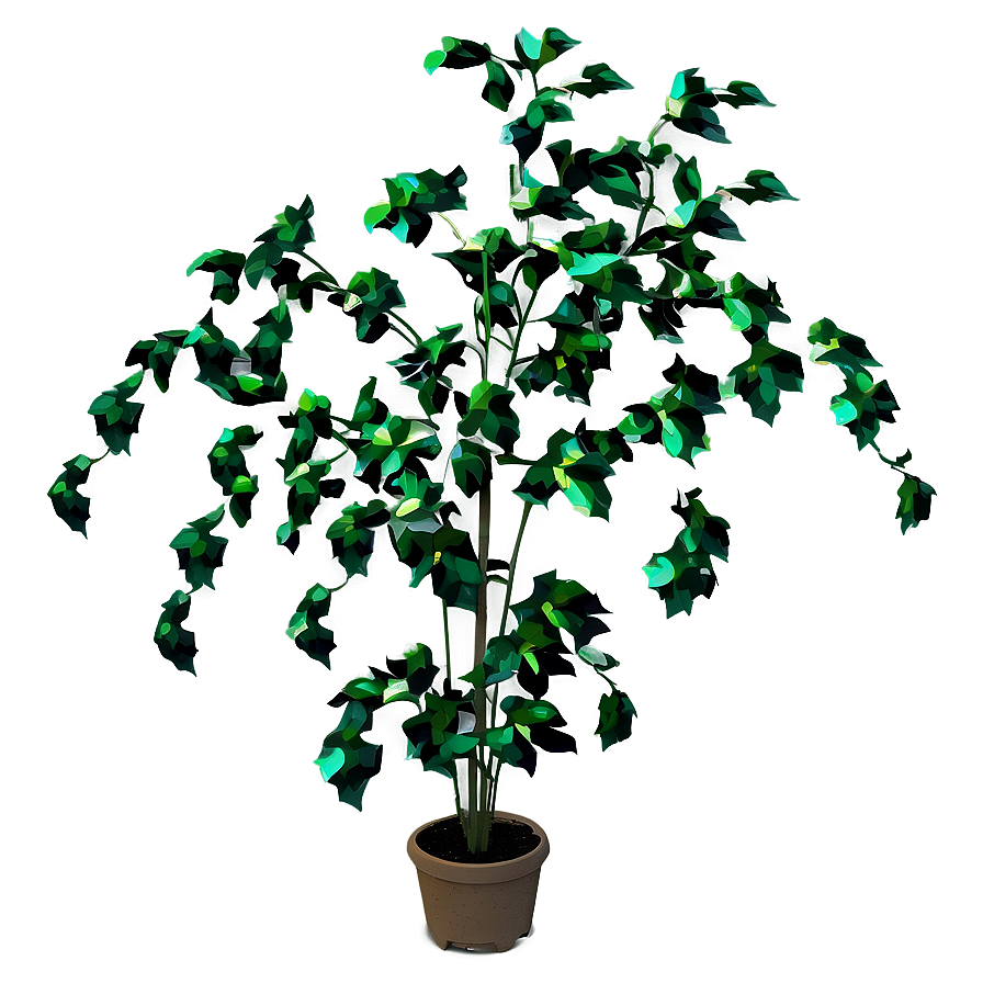 Tall Plant With Vines Png Tdb