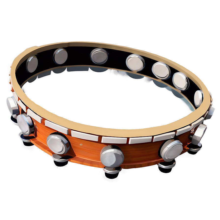 Tambourine PNG 06212024 PNG image with a transparent background, free high-resolution download