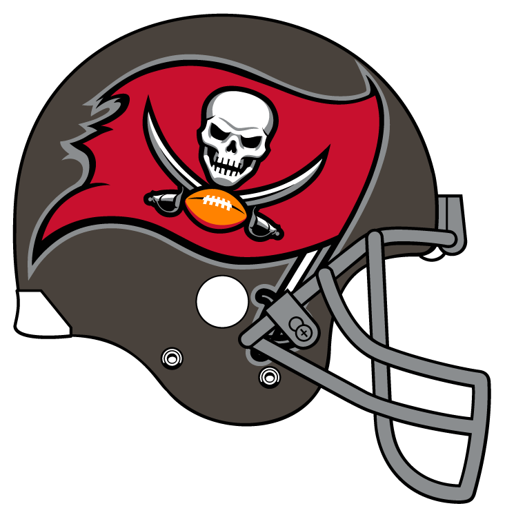 Tampa Bay Buccaneers Logo Football Helmet