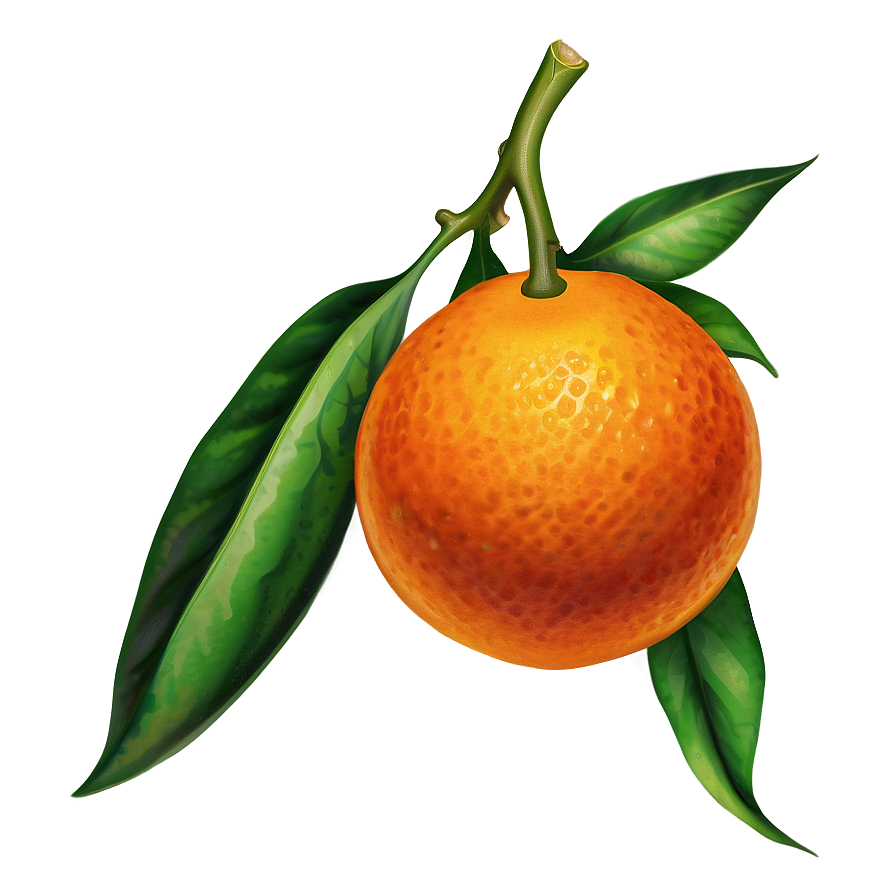 Tangerine Artistic Png Rcu