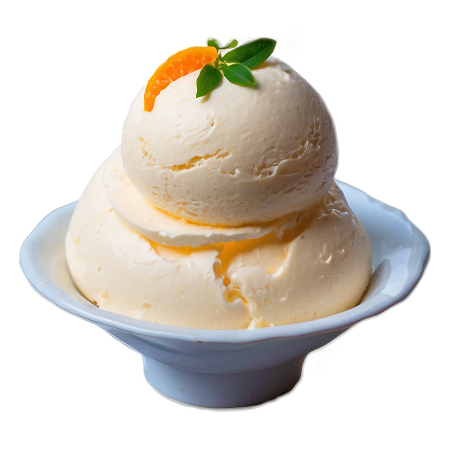 Tangerine Ice Cream Png Qhj