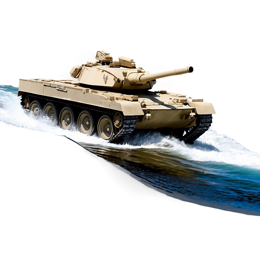 Tank Crossing River Png 50