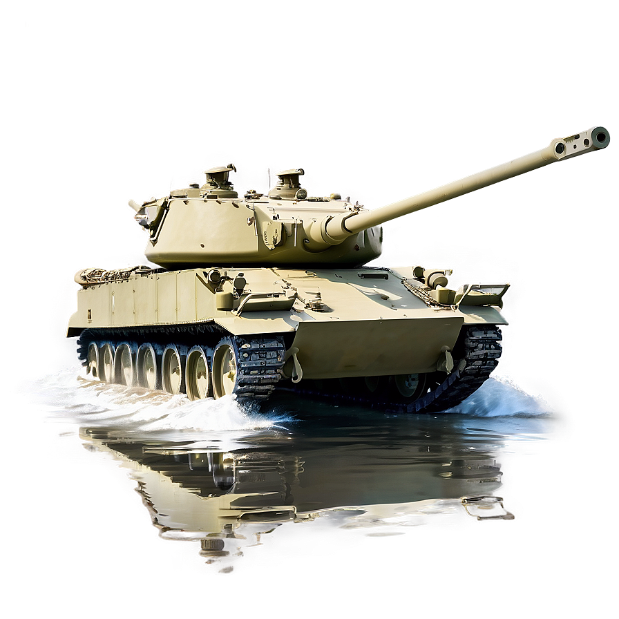 Tank Crossing River Png 90