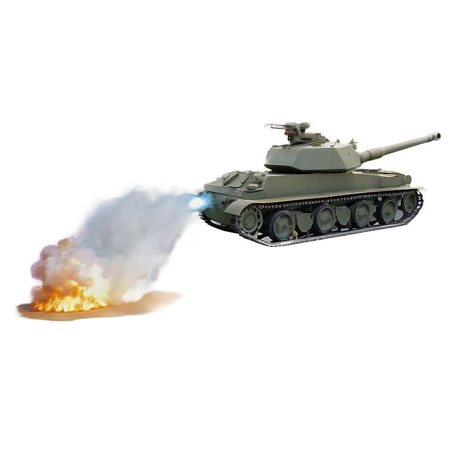 Tank Firing Cannon Png Rvo55