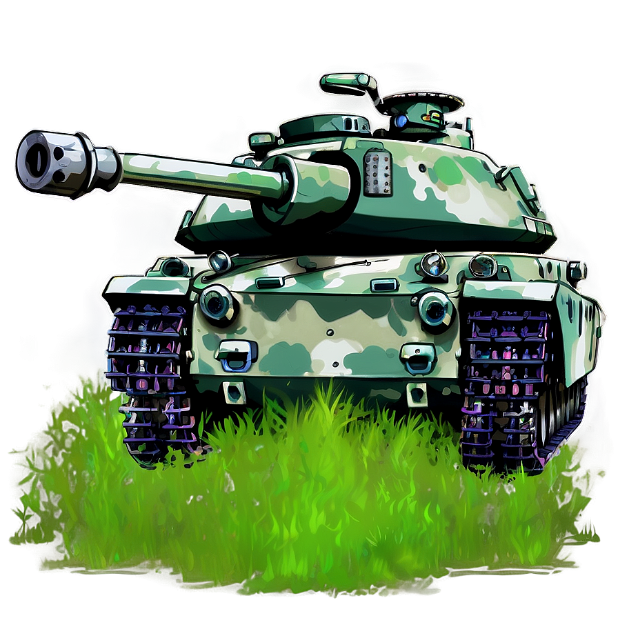 Tank In Forest Ambush Png Crp9