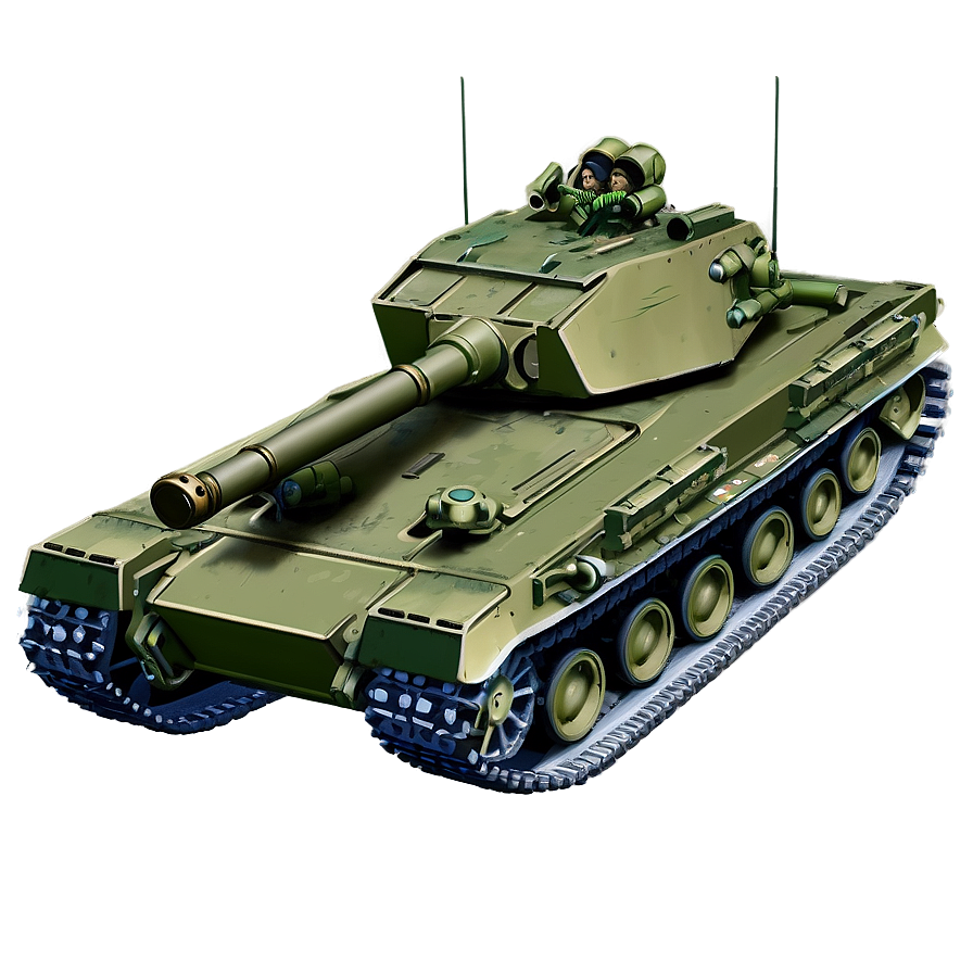 Tank With Infantry Support Png 13