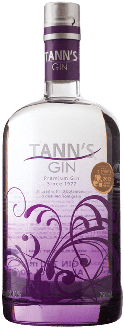 Tanns Premium Gin Bottle