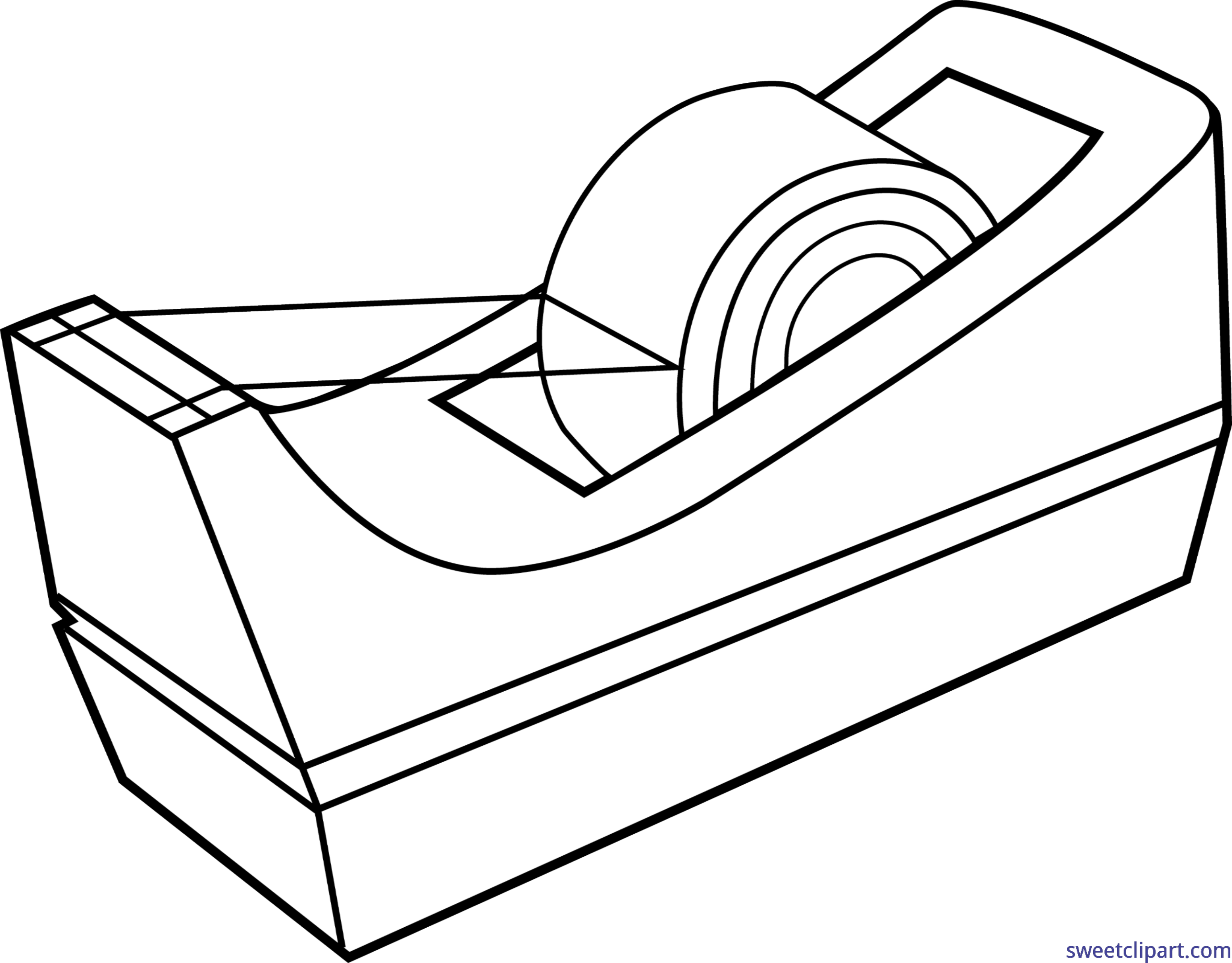 Tape Dispenser Outline