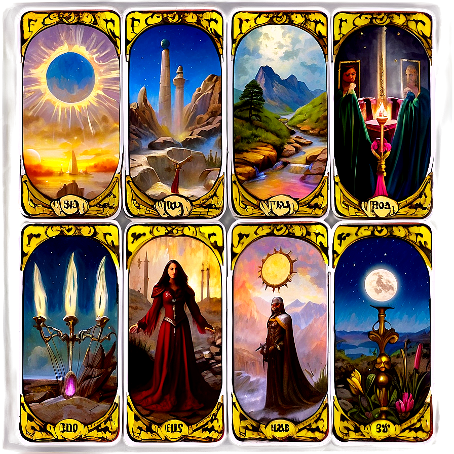 Tarot Card Collage Png 06202024