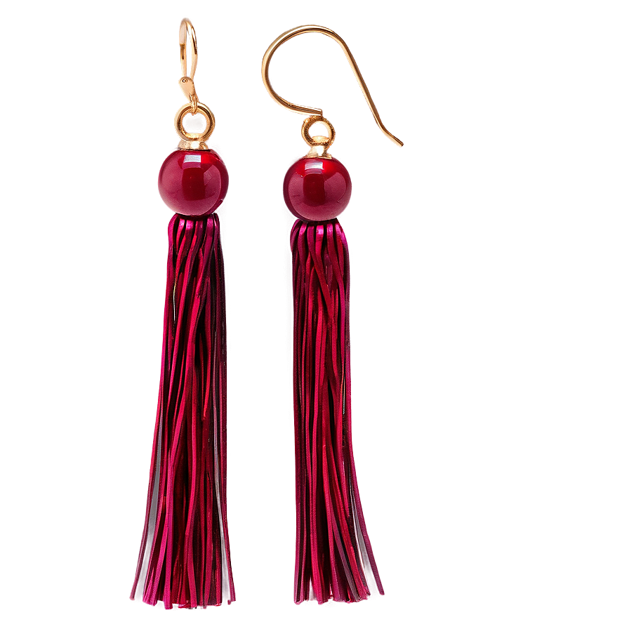 Tassel Drop Earring Png 05252024