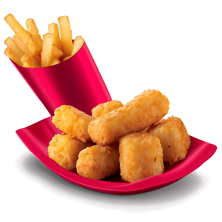 Tater Tots Fries Png Obv60