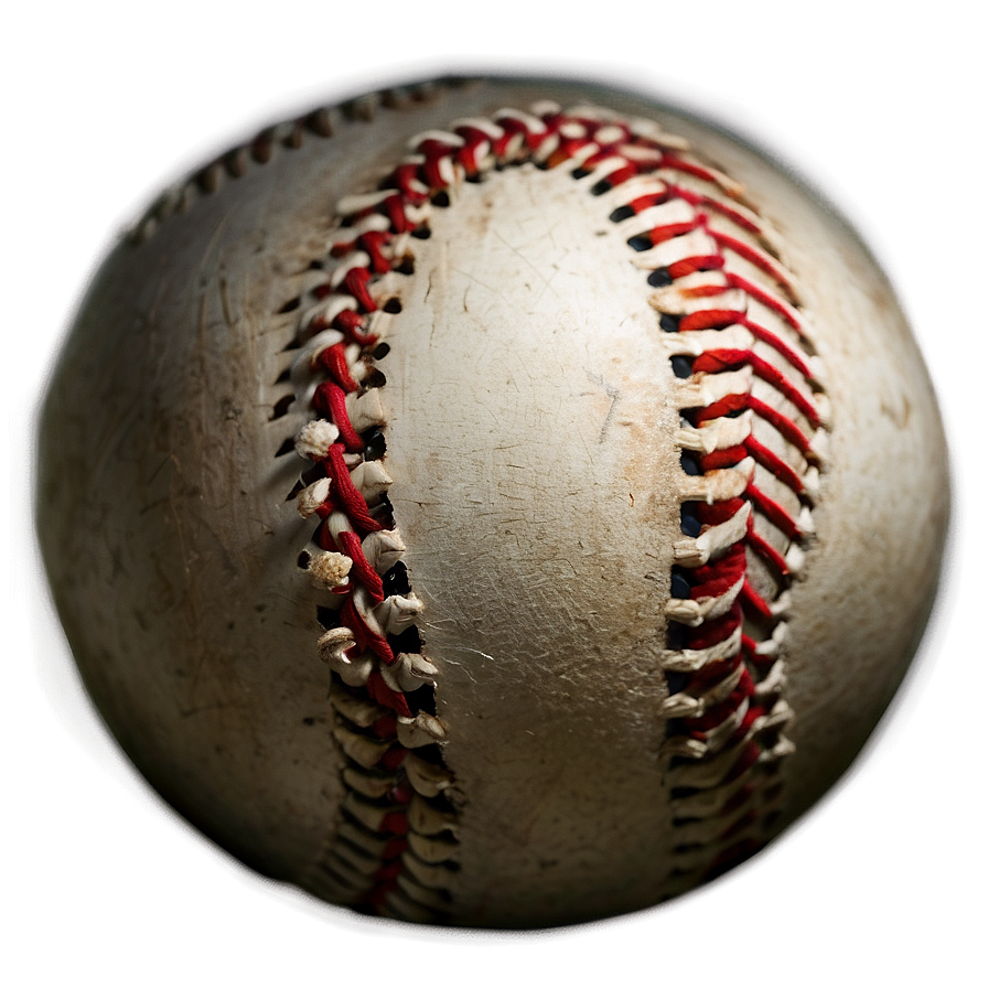 Tattered Baseball Image Png 06282024