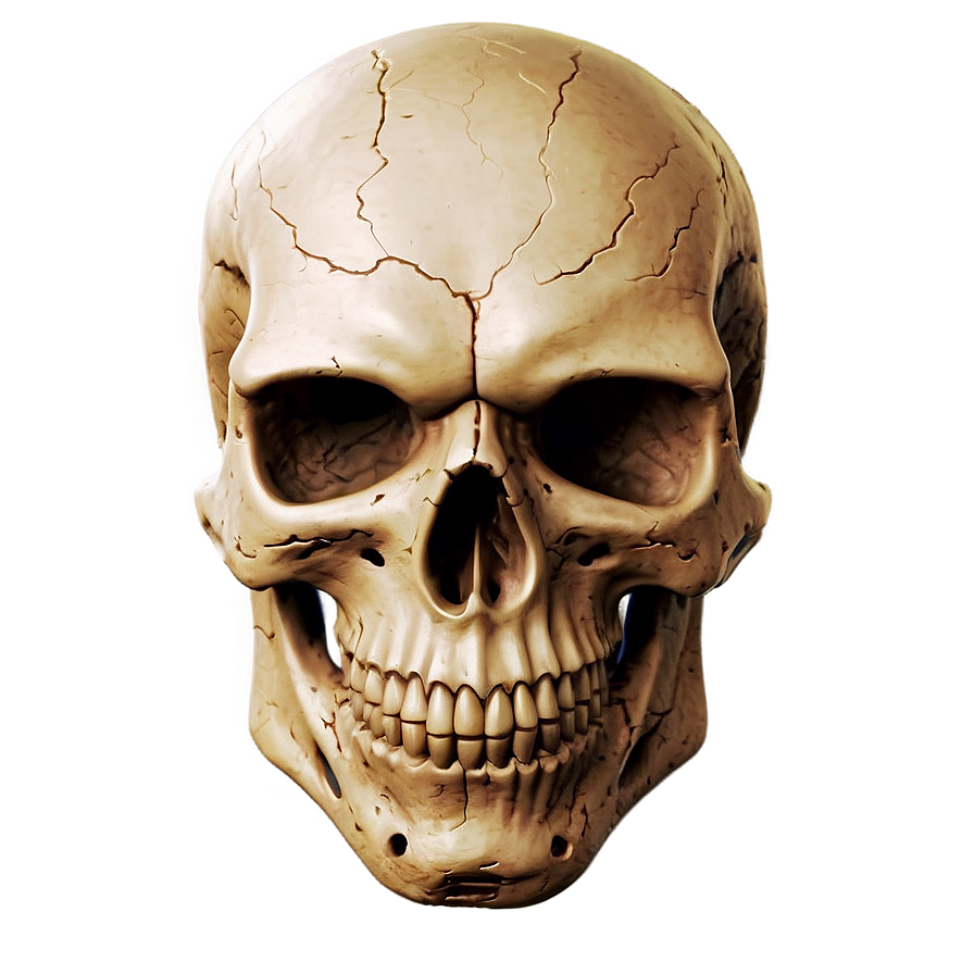 Tattoo Style Skull Face Png 06272024