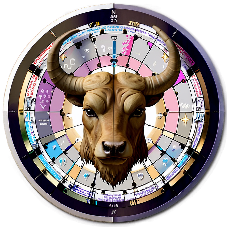 Taurus Astrological Chart Png Aah24