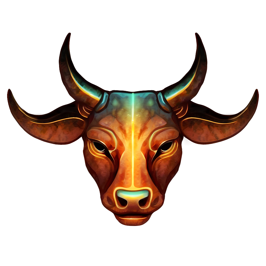 Taurus Symbol Art Png 06112024