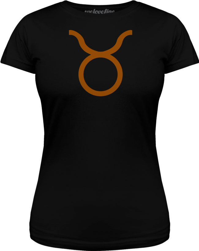 Taurus Zodiac Sign T Shirt Design