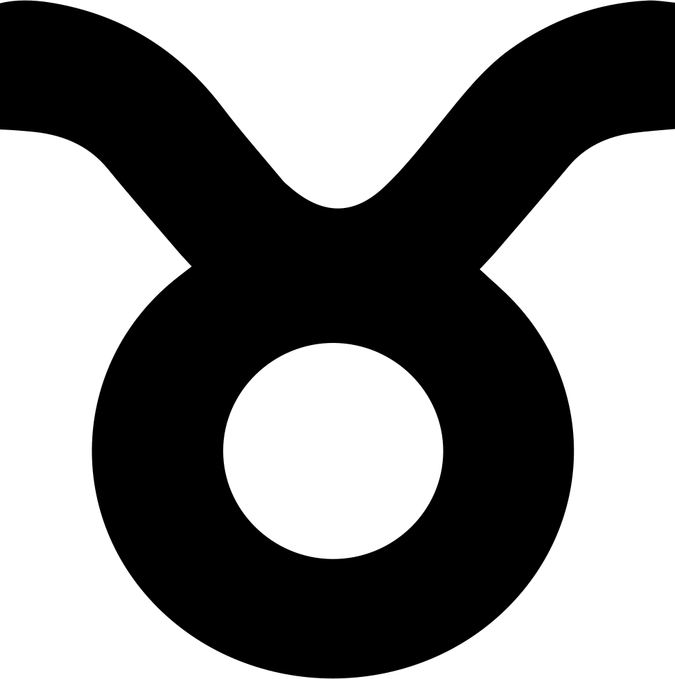 Taurus Sign - Taurus Sign Png, Transparent Png PNG with transparent background