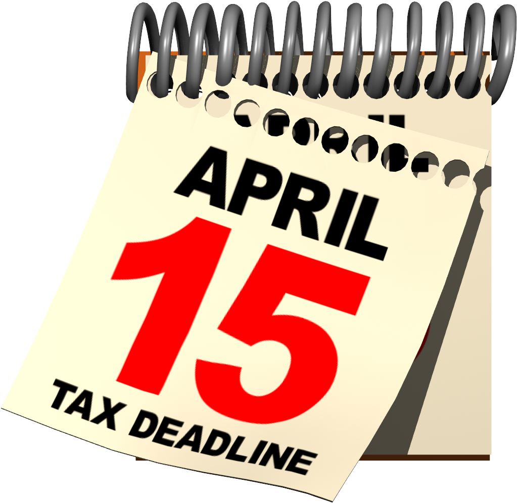 Tax Deadline Calendar Reminder April15