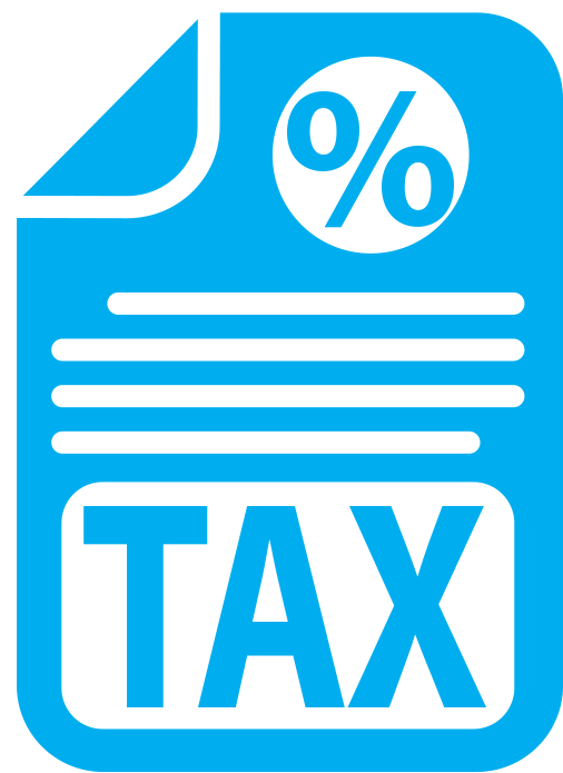 Transparent Tax Icon Png - Blue Tax Icon, Png Download PNG with transparent background