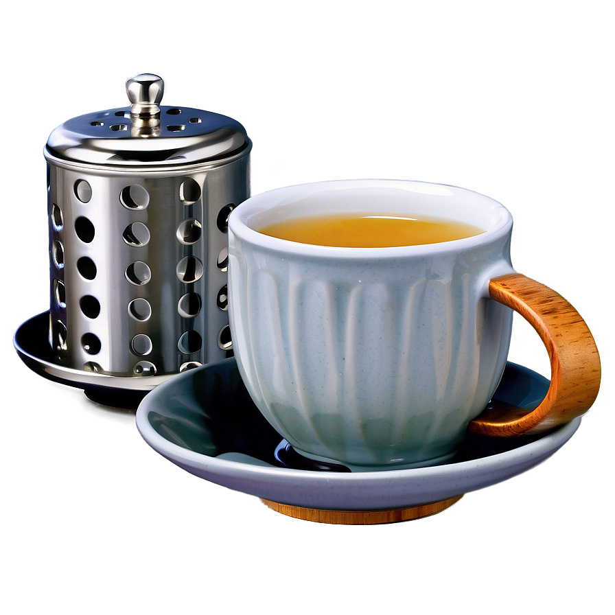 Tea Cup With Infuser Practicality Png 41