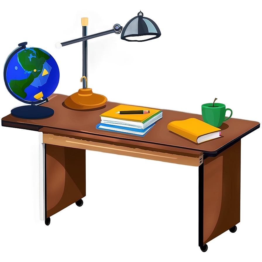 Teacher's Desk Png 45