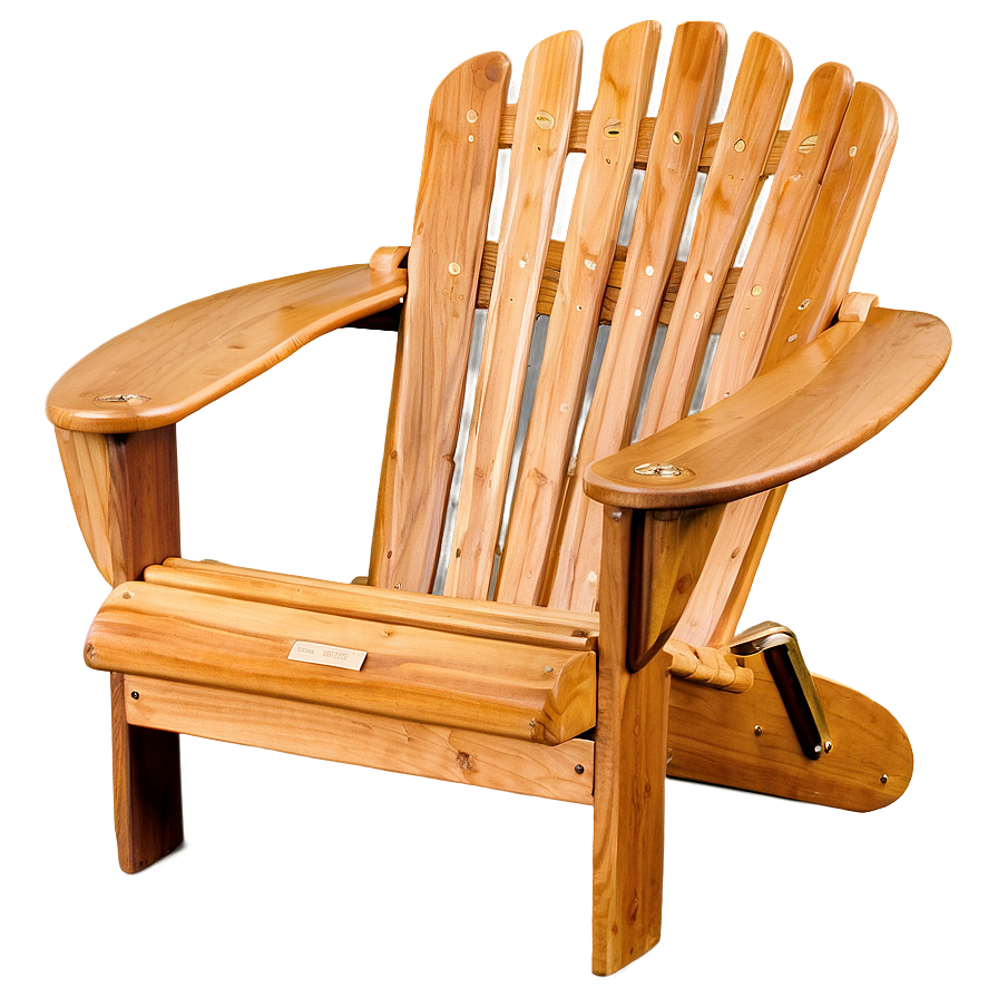 Teak Adirondack Chair Png Fvn