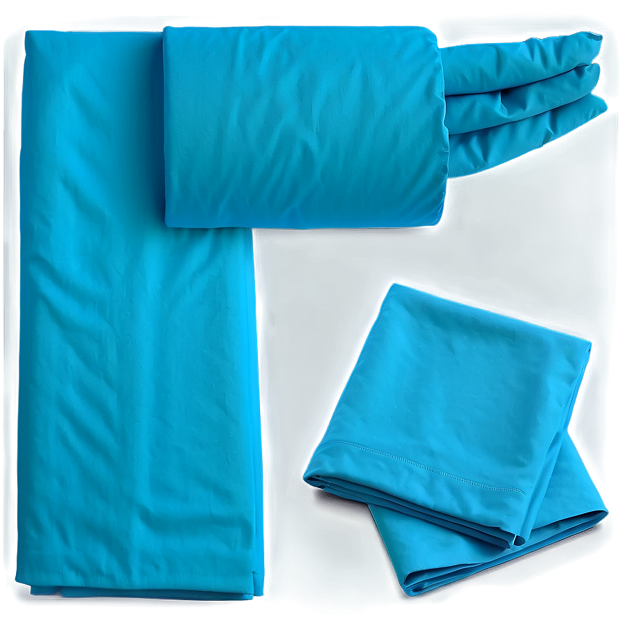 Teal Bed Sheet Png Hvm