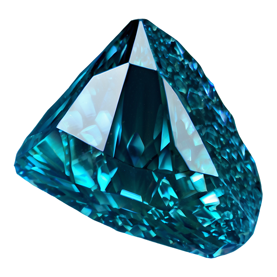 Teal Crystal Gemstone Png 06232024