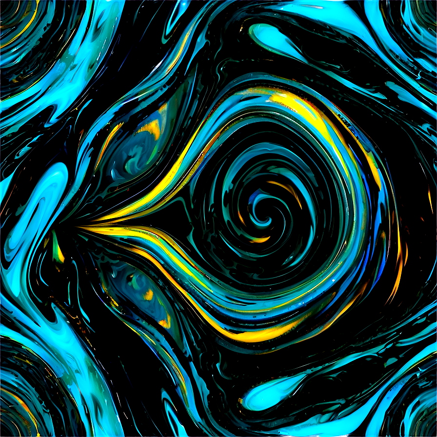 Teal Marble Swirls Png Nen4