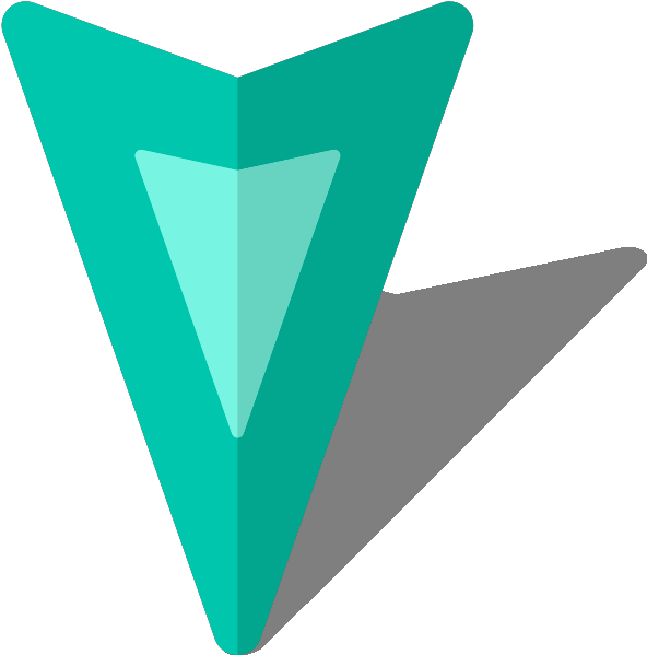 Teal Paper Plane Logo PNG with transparent background