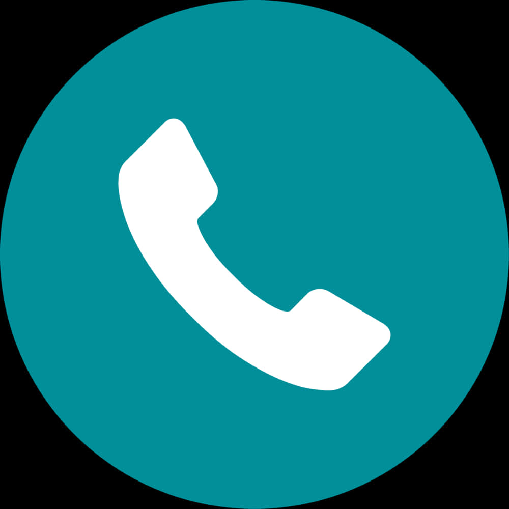 Teal Phone Icon