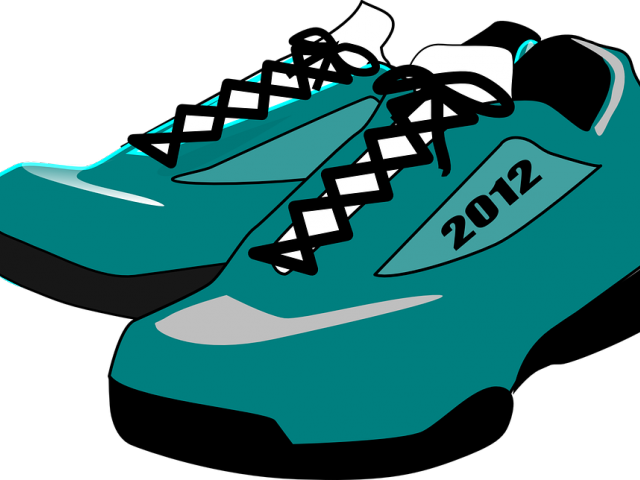 Teal Running Shoes2012