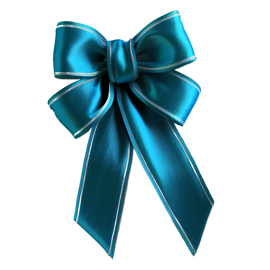 Teal Satin Ribbon Png 55