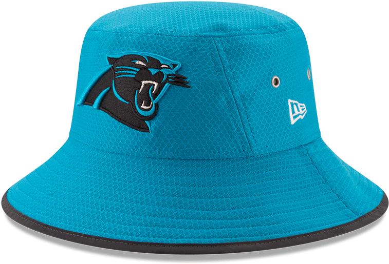 Carolina Panthers New Era '17 Training Camp Blue Bucket - Miami Dolphins Bucket Hat, HD Png Download PNG with transparent background