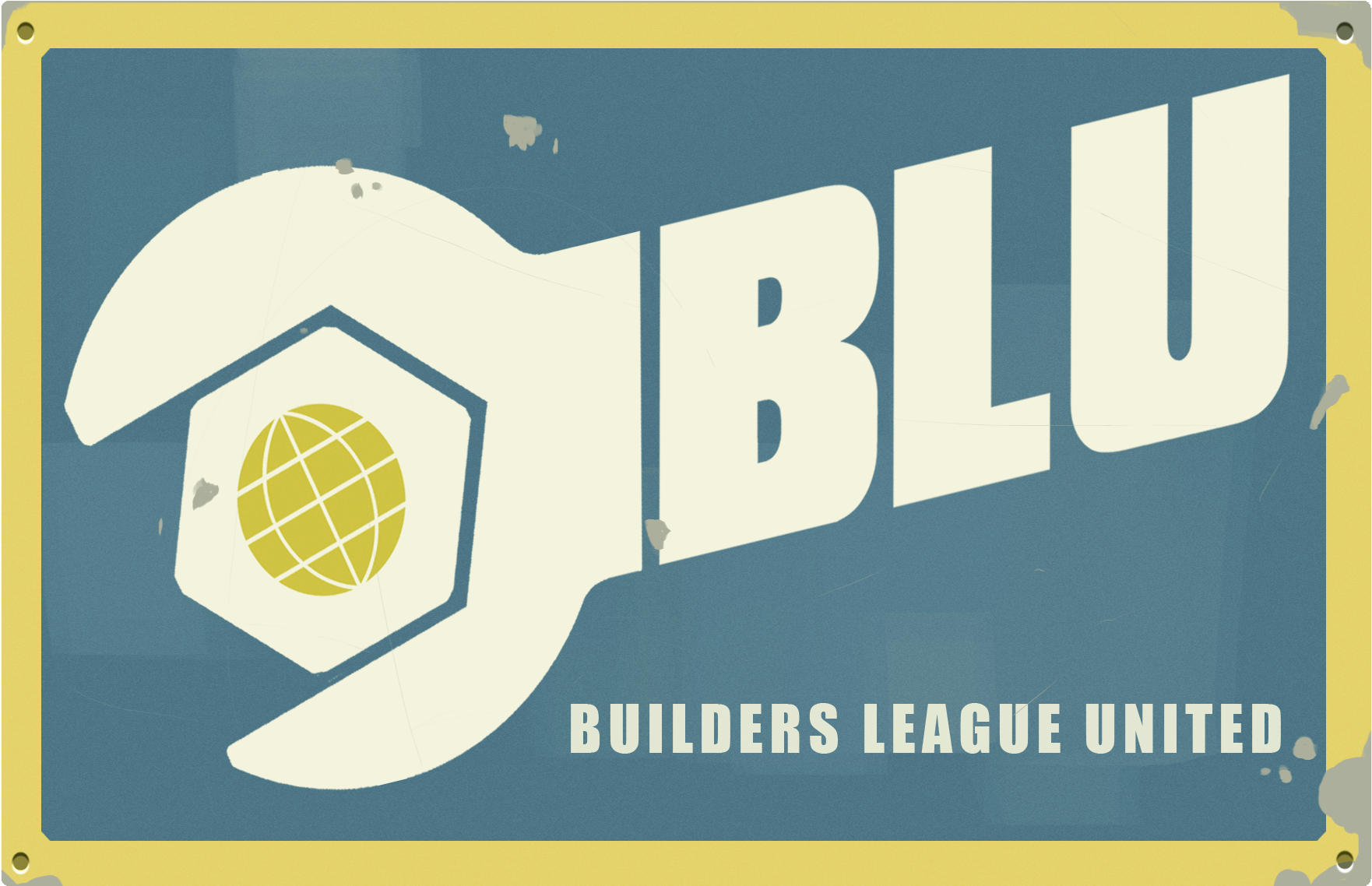Team Fortress2 B L U Team Logo PNG with transparent background