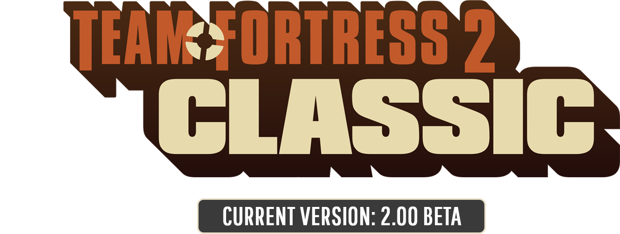 Team Fortress2 Classic Logo Version2.00 Beta.png PNG with transparent background