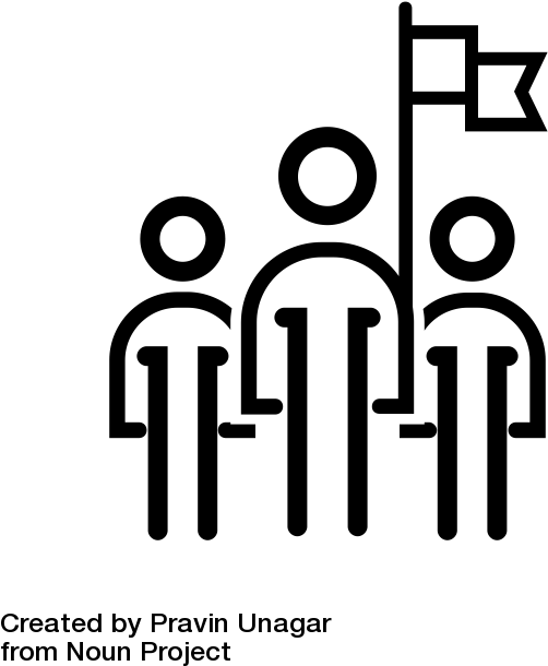Team Leadership Icon PNG with transparent background
