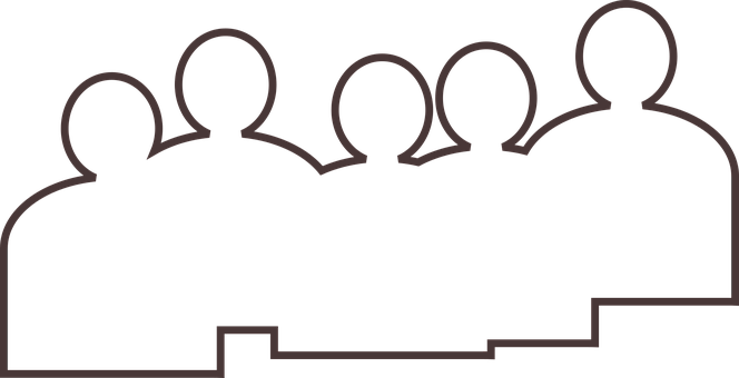 Team Silhouette Puzzle Piece PNG with transparent background