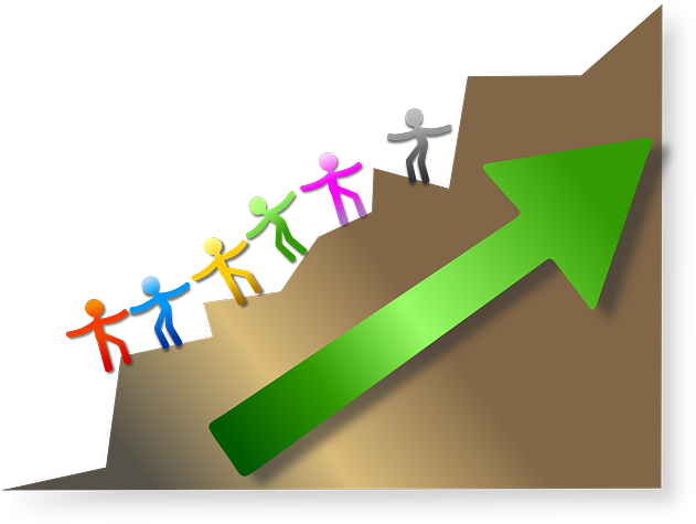 Teamwork Leadingto Success PNG with transparent background