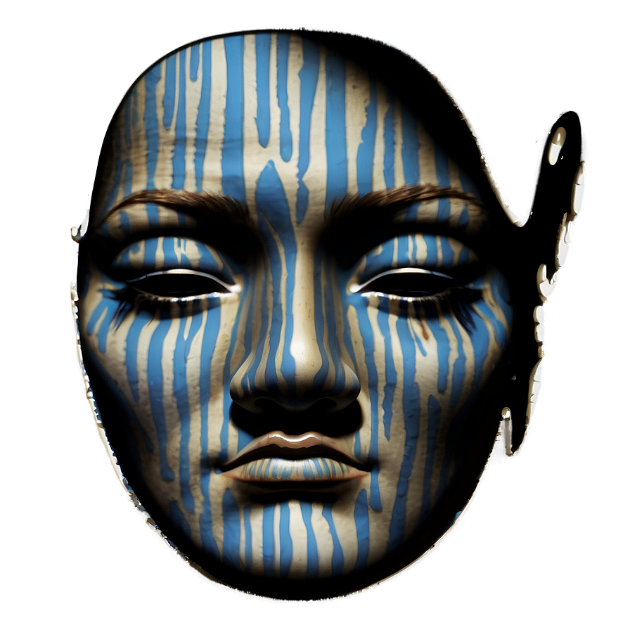 Tear-streaked Face Icon Png Onn46