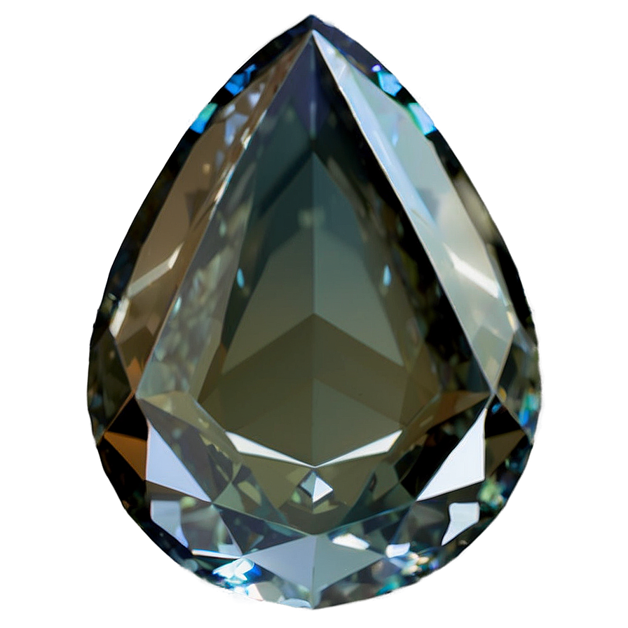 Teardrop Crystal PNG ata PNG image with a transparent background, free high-resolution download