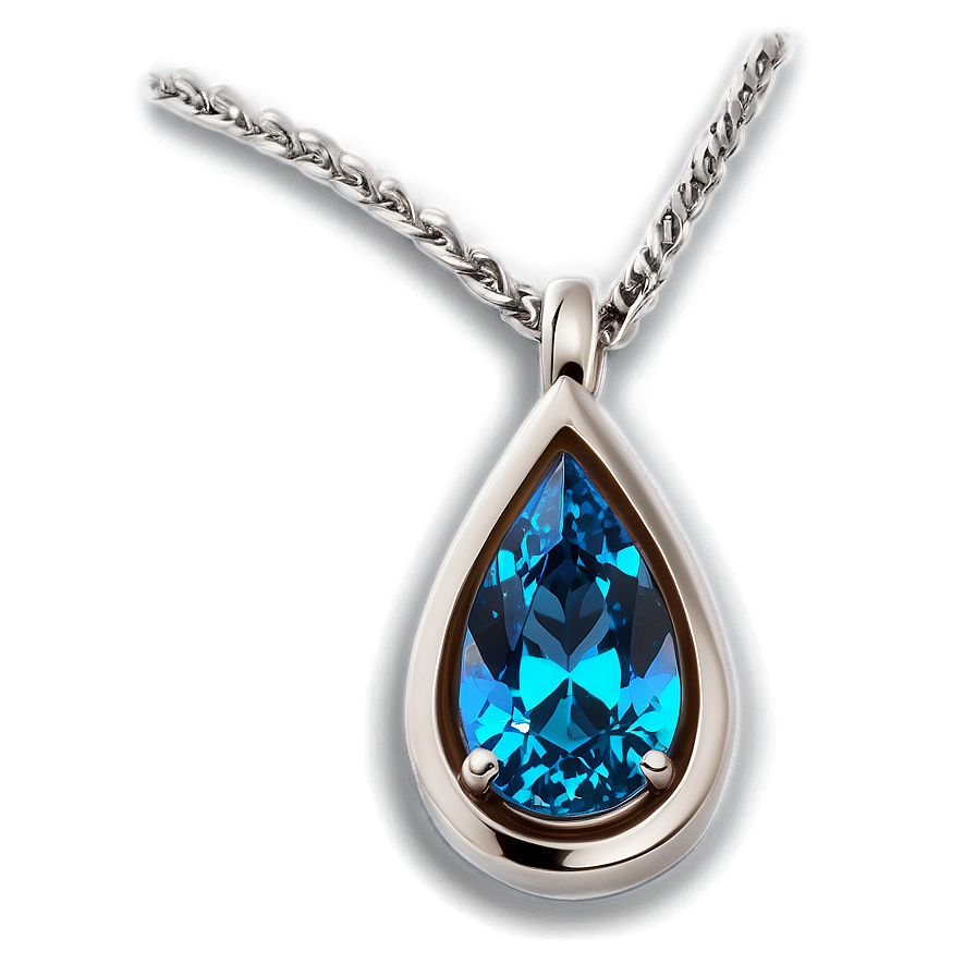 Teardrop Necklace Png 05252024