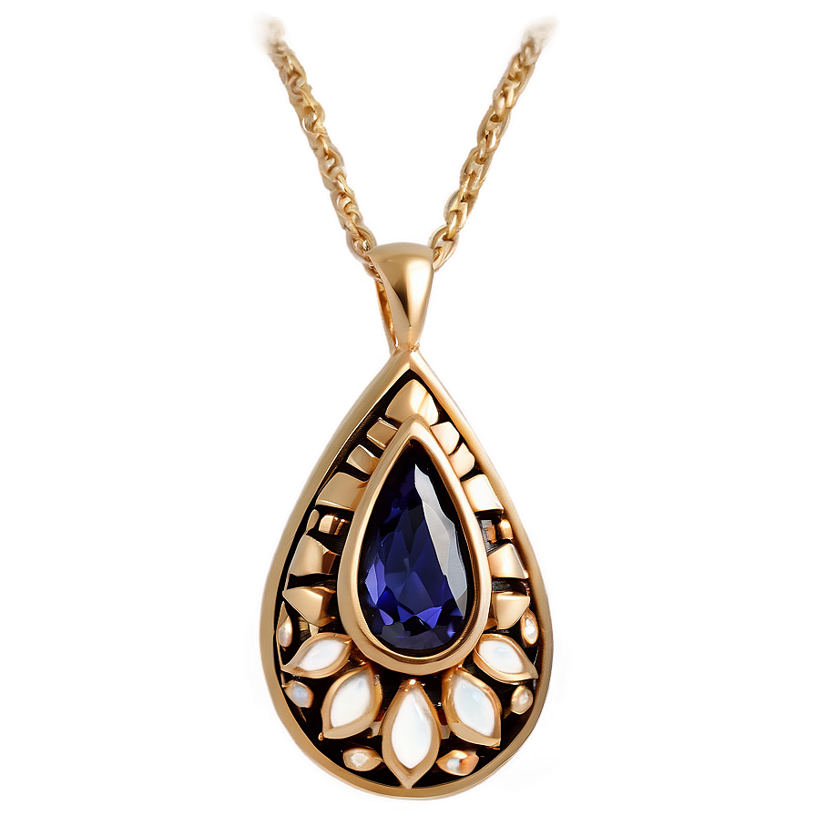 Teardrop Necklace Png 92