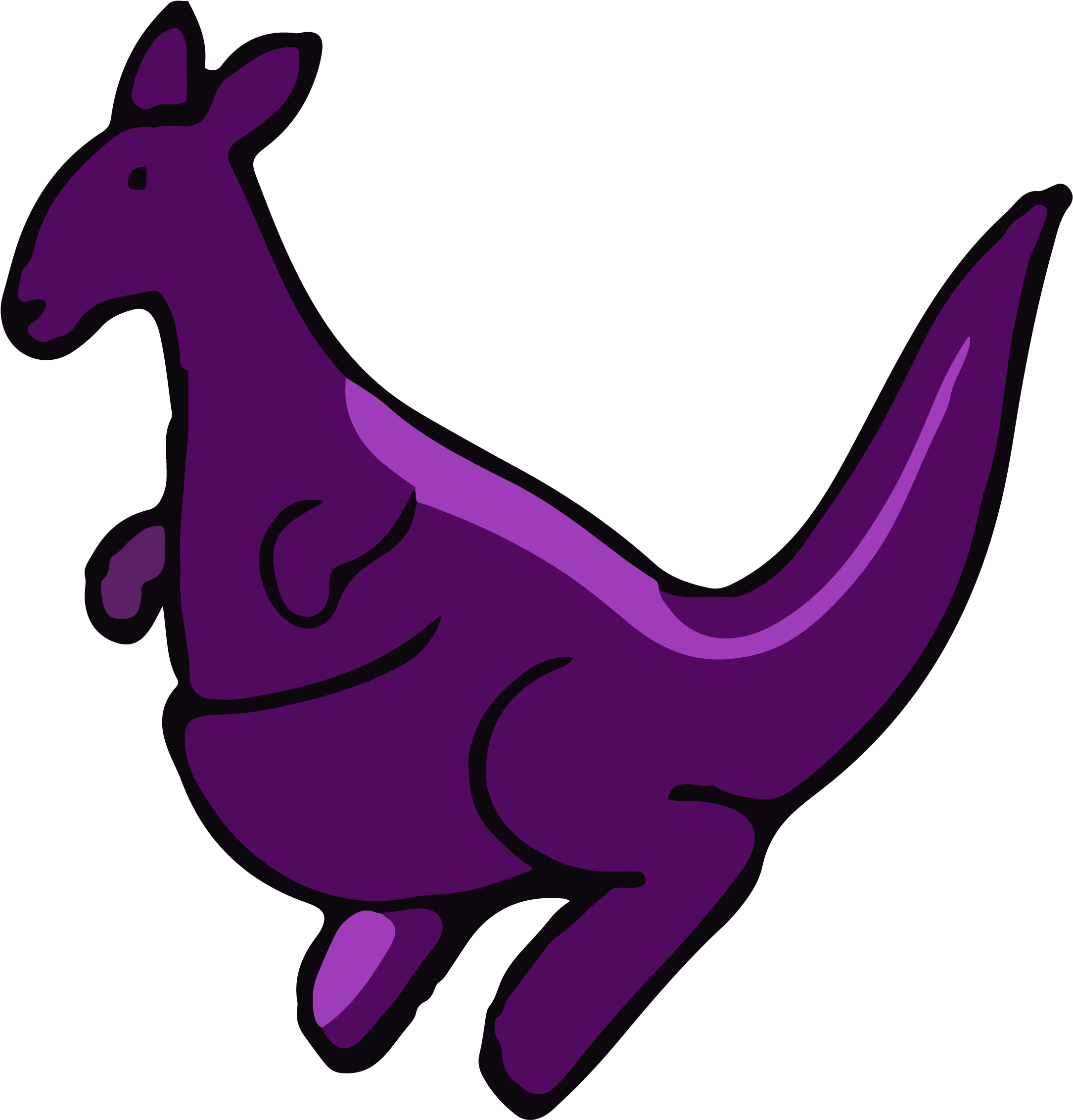 Tech A Roo Kangaroo - Kangaroo, HD Png Download PNG with transparent background