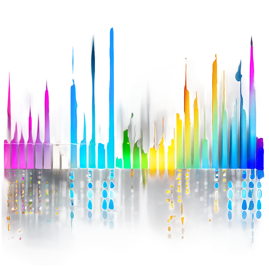 Techno Sound Spectrum PNG 06242024 PNG with transparent background