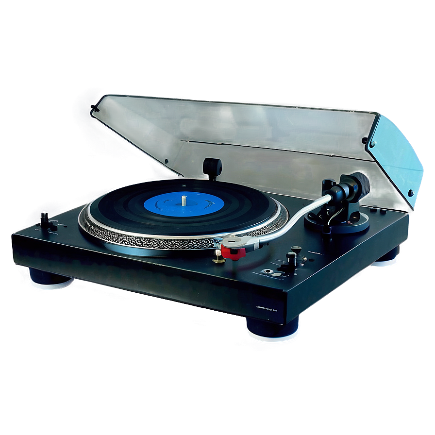 Techno Turntable Setup PNG fpg33 PNG with transparent background