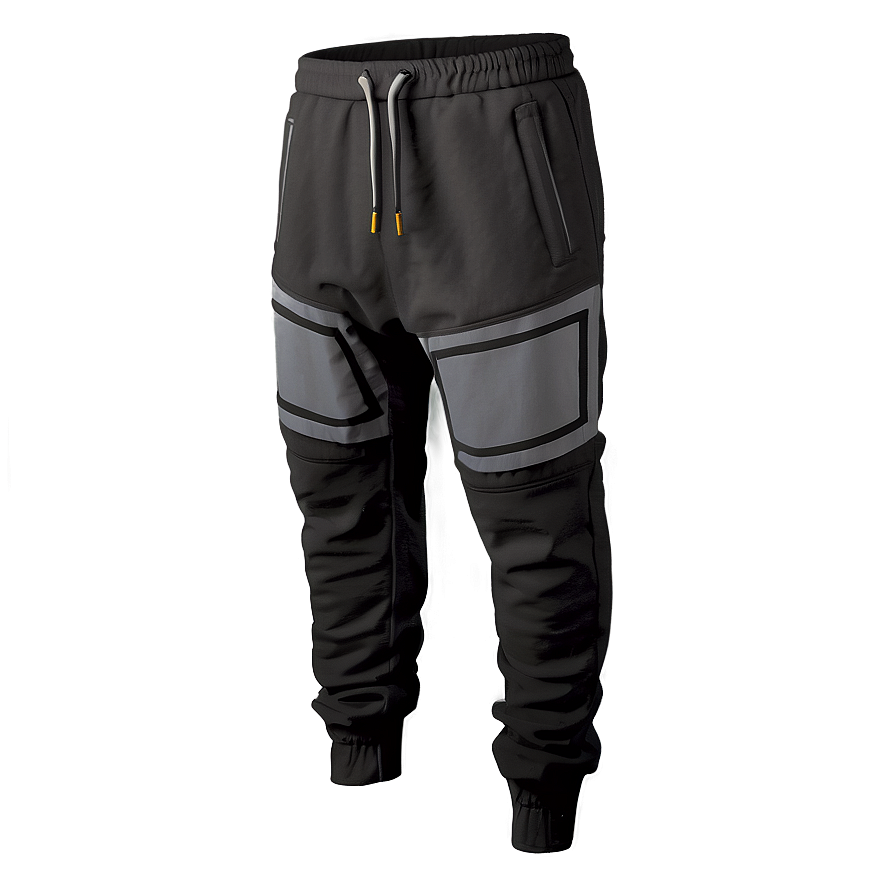 Techwear Black Sweatpants Png Tpe65