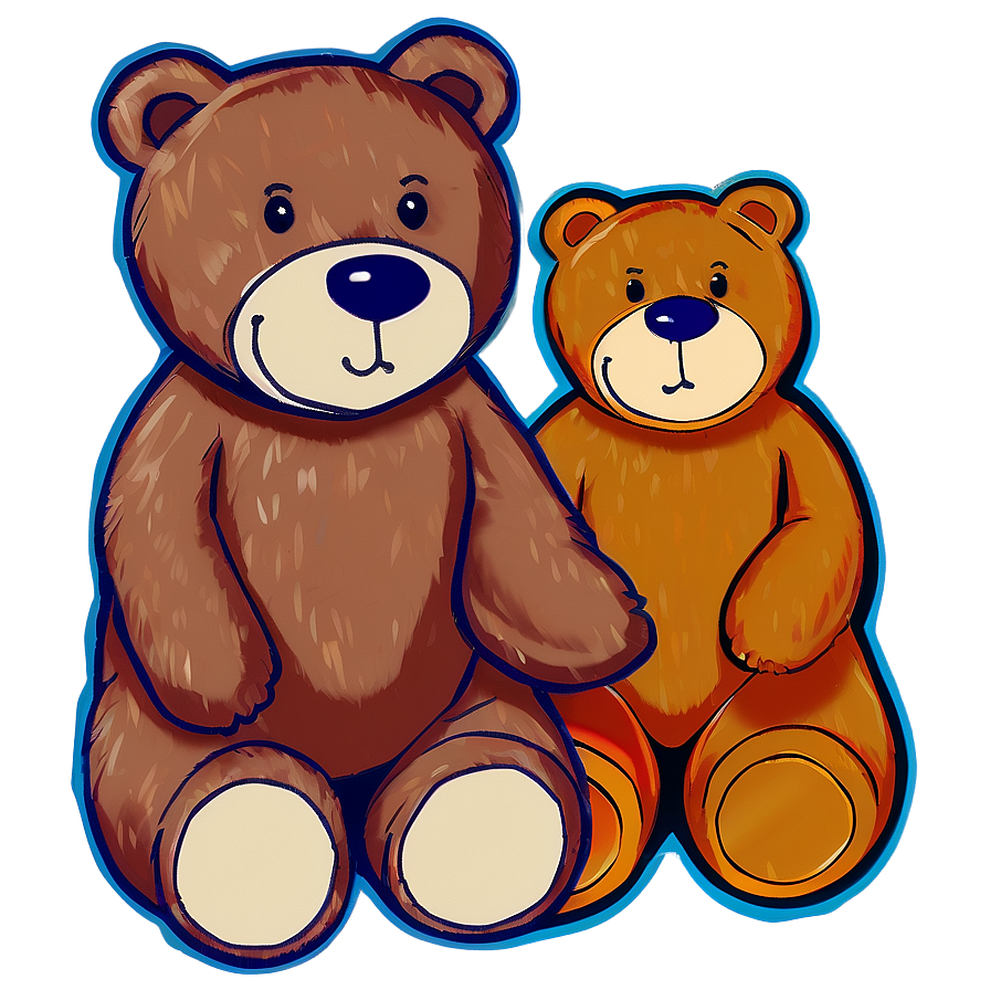 Teddy Bear Friends Clipart Png Mmh